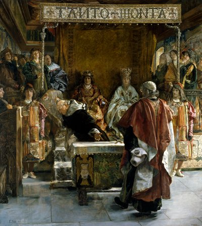 Expulsion of the Jews from Spain (year 1492) by Emilio Sala Francés